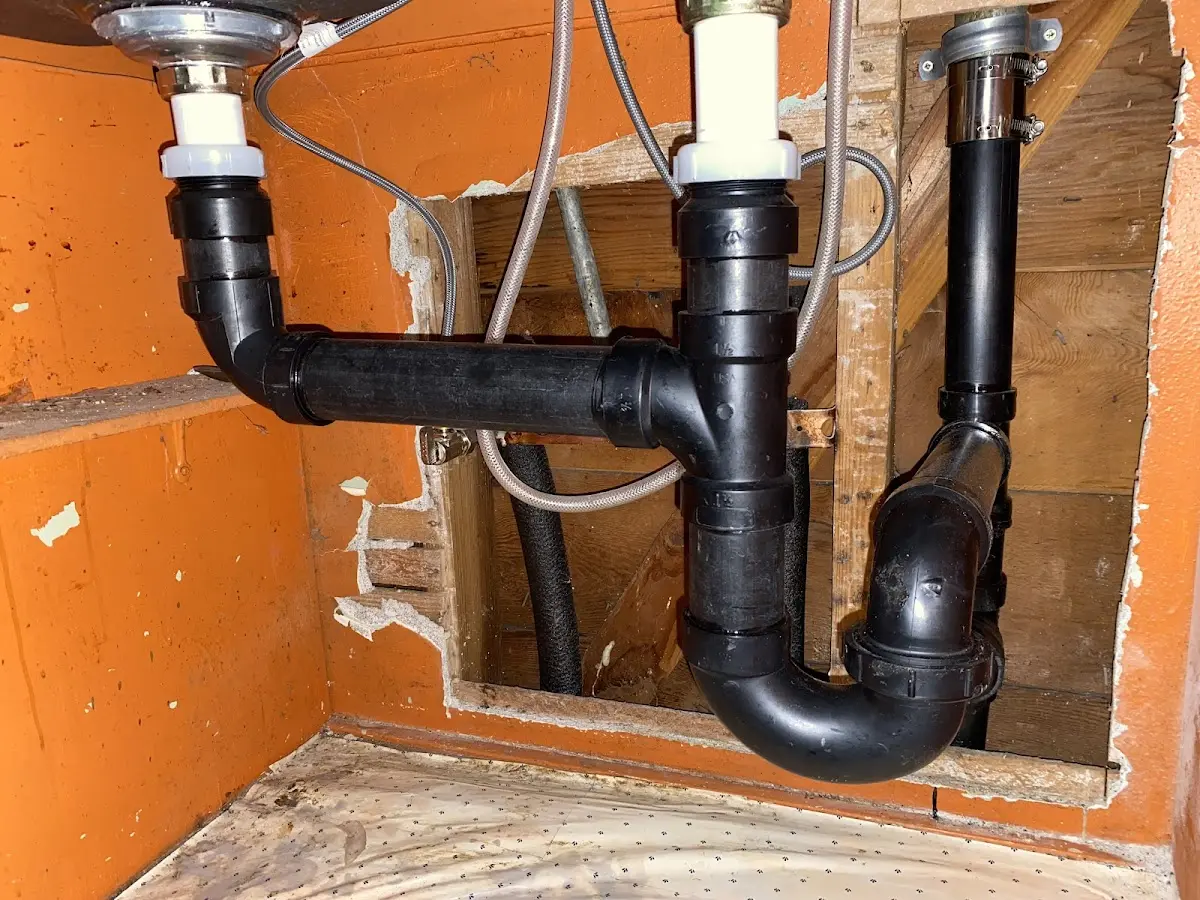 Professional Repiping Services equipment and tools on the job in Orrville